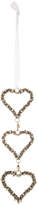 Thumbnail for your product : Monsoon Triple Diamante Heart Hanging Decoration