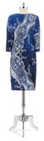 Thumbnail for your product : dav DAVID MEISTER Patterned Sheath Dress