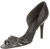 Thumbnail for your product : Pedro Garcia Jewel Peep-Toe Pumps