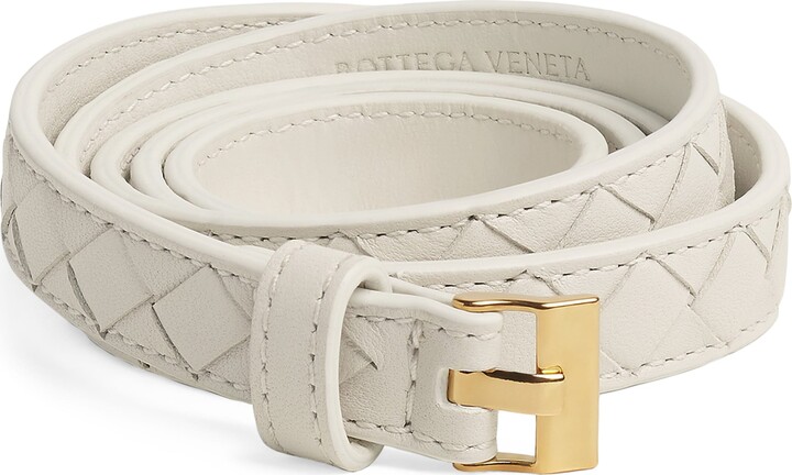 Bottega Veneta Lambskin Thin Watch Belt