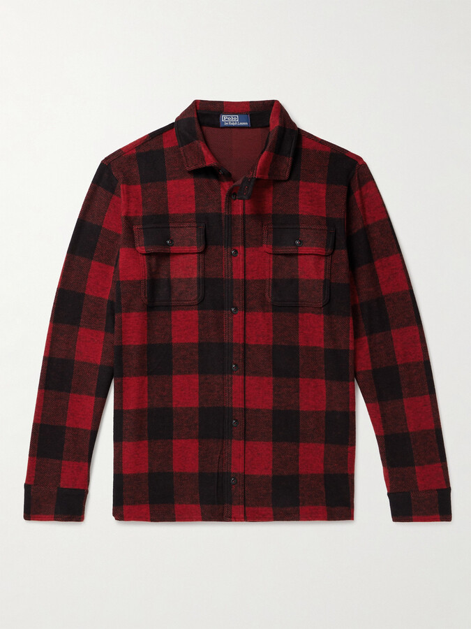 Polo Ralph Lauren Checked Recycled-Flannel Shirt