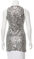 Thumbnail for your product : Andrew Gn Metallic Sleeveless Tunic
