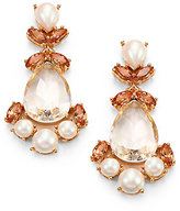 Thumbnail for your product : Kate Spade Faux Pearl Chandelier Earrings