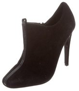 Thumbnail for your product : Jerome C. Rousseau Suede Square-Toe Ankle Boots