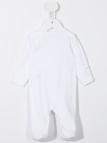 Thumbnail for your product : Ralph Lauren Kids Cotton Logo Babygrow