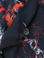 Thumbnail for your product : Alexander McQueen ransom scarf