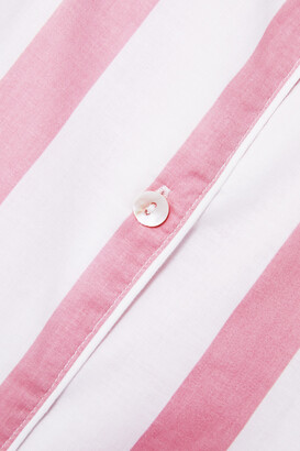 HONNA - + Net Sustain Striped Organic Cotton-voile Pajama Set - Pink