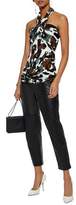 Thumbnail for your product : Norma Kamali Convertible Printed Stretch-jersey Top