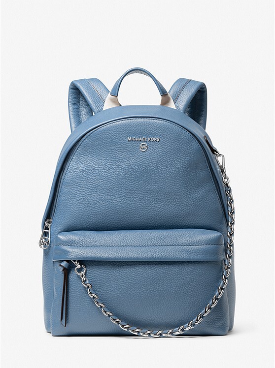 michael kors leather backpack
