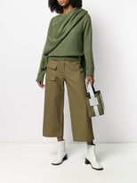 Thumbnail for your product : Sofie D'hoore Cropped Wide Leg Trousers