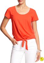 Thumbnail for your product : Banana Republic Factory Tie-Waist Tee