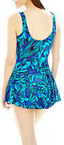 Thumbnail for your product : JCPenney Azul by Maxine of Hollywood Princess Seam Swimdress
