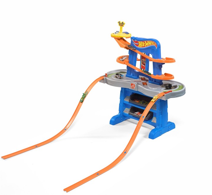 Step2 Hot Wheels Extreme Road Rally Raceway Car Track Tower ShopStyle Toys