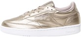 Thumbnail for your product : Reebok Classics Classics Womens Club C 85 Melted Metals Trainers Pearl Metallic Grey Gold/White