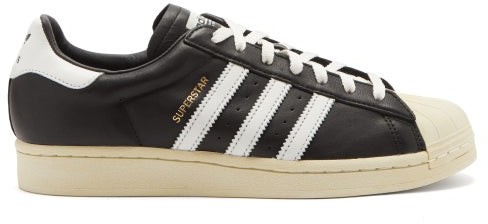 adidas Superstar Vintage Leather Trainers - Black Multi - ShopStyle  Sneakers & Athletic Shoes