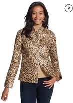 Thumbnail for your product : Chico's Petite Animal Utility Jacket