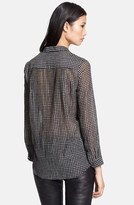 Thumbnail for your product : The Kooples Houndstooth Print Blouse