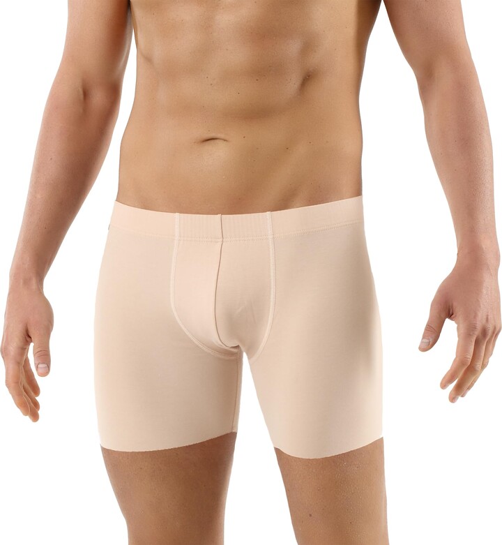 ALBERT KREUZ Men's Laser Cut Invisible Seamless Boxer Briefs Stretch Cotton  - Close Fitting no Underwear Lines Thanks to raw Seam finitions Nude S -  ShopStyle