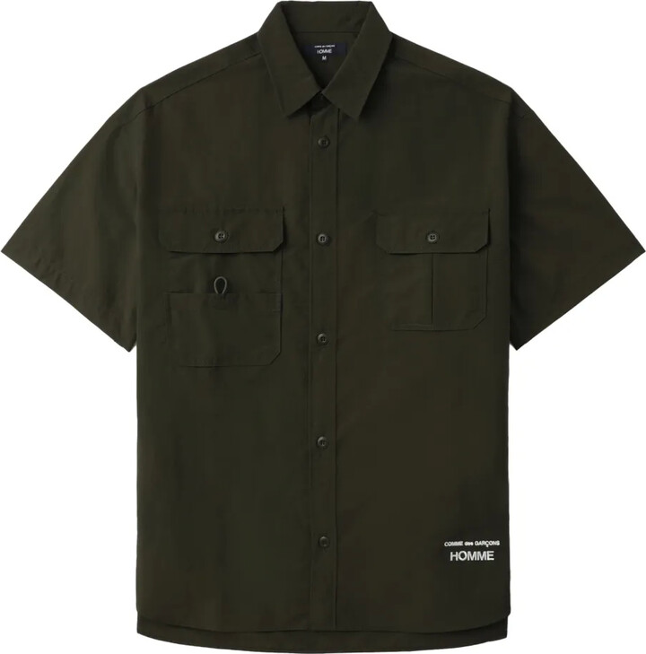 Comme des Garçons Homme Utility-Pocket Short-Sleeve Shirt