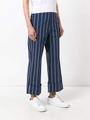 Fay pinstripe trousers