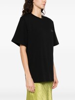 Thumbnail for your product : Rotate by Birger Christensen logo-embroidered organic cotton T-shirt