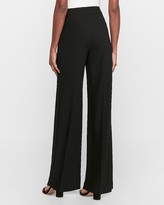 Thumbnail for your product : Express High Waisted Seamed Wide Leg Pant