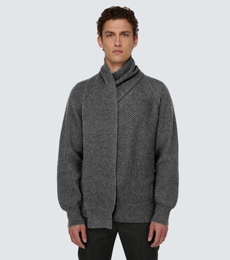 Alexander McQueen Wool scarf sweater