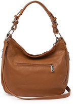 Thumbnail for your product : Anna Luchini Pebbled Leather Hobo Bag