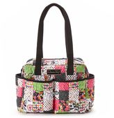 Thumbnail for your product : Donna Sharp Ava Quilted Patchwork Dotted Satchel