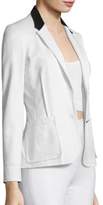 Thumbnail for your product : ATM Anthony Thomas Melillo Twill Schoolboy Blazer