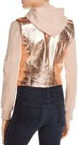Thumbnail for your product : Doma Hoody & Detachable Metallic Vest