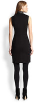 Thumbnail for your product : Akris Punto Faux Leather & Jersey Dress