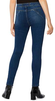 Karen Millen Seam-Detail Skinny Jeans
