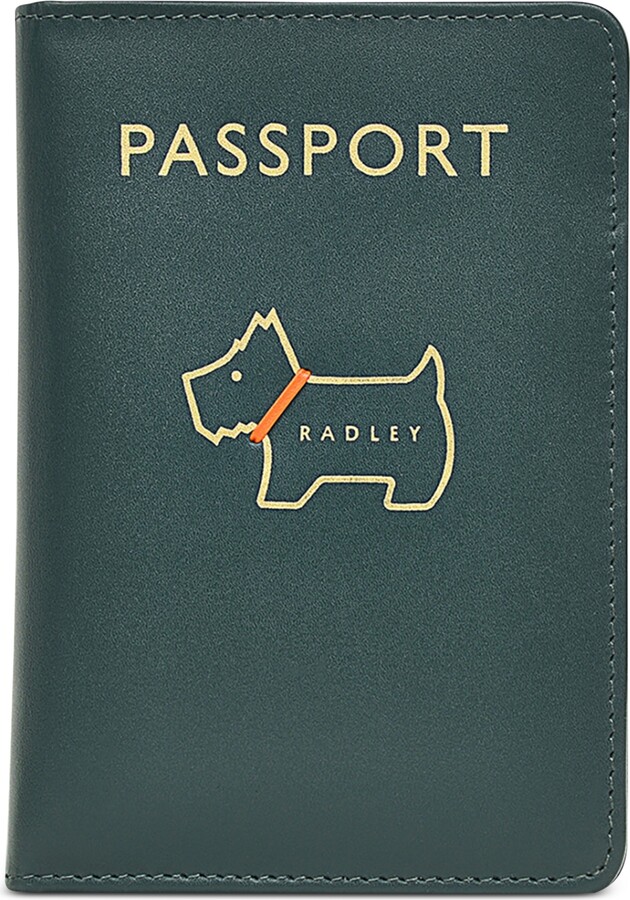 Radley London Heritage Dog Outline Leather Passport Cover ShopStyle