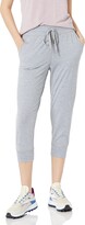 Thumbnail for your product : Amazon Essentials Women's Brushed Tech Stretch Crop Jogger Pant