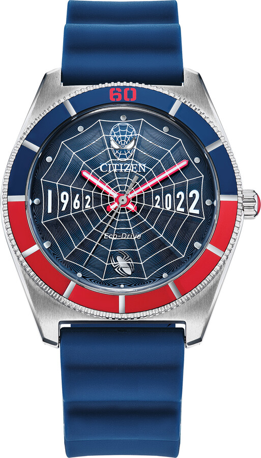 Zales Men's Limited Edition Citizen EcoDrive® ©Marvel SpiderMan Blue