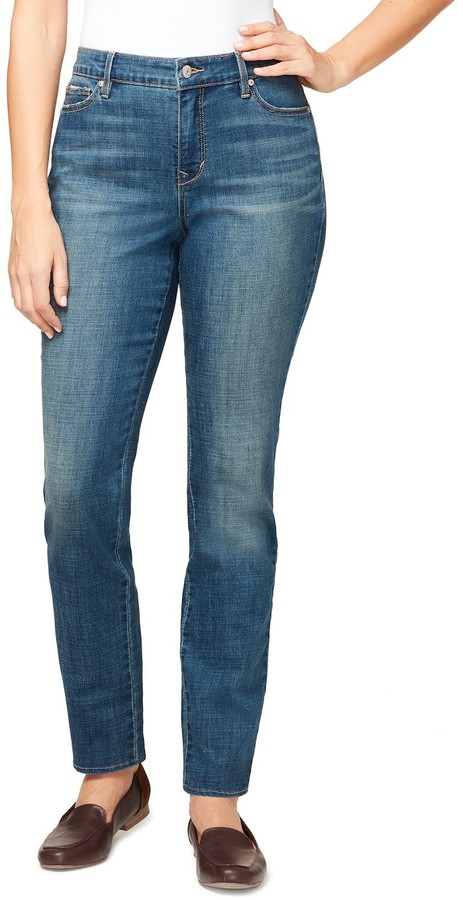 gloria vanderbilt avery straight leg jeans