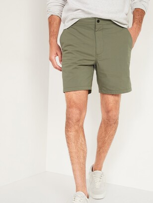 Old Navy Hybrid Tech Chino Shorts for Men -- 7-inch inseam - ShopStyle
