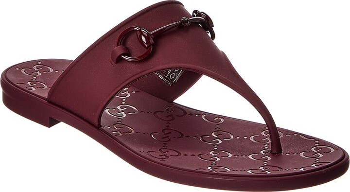 Gucci Horsebit Gucci Women's Gg Thong Sandals Gucci