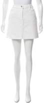 Thumbnail for your product : Burberry Denim Mini Skirt
