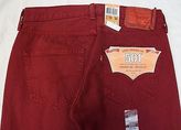 Thumbnail for your product : Levi's Levis Style# 501-1570 36 X 32 Cordovan Red Original Jeans Straight Pre Wash