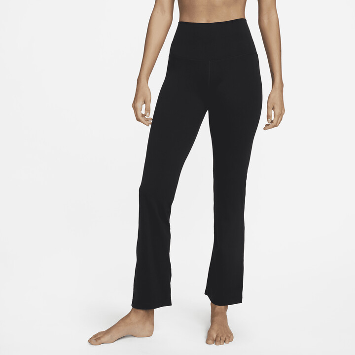 Nike Women's Yoga Dri-FIT Luxe Flared Pants in Black - ShopStyle