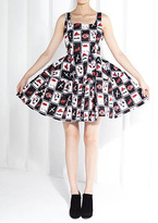 Thumbnail for your product : Choies Slip Dress With Retro Print