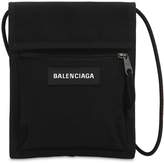 Thumbnail for your product : Balenciaga Logo Explorer Nylon Crossbody Bag