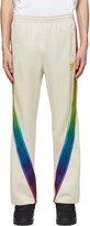 NEEDLES Off-White AWGE Edition Rainbow Track Pants