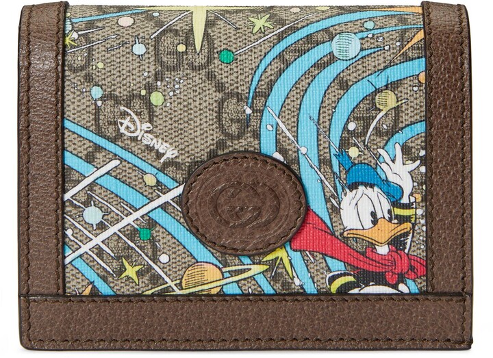 gucci donald duck card holder