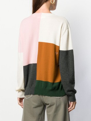 Chinti and Parker Colour Block Jumper