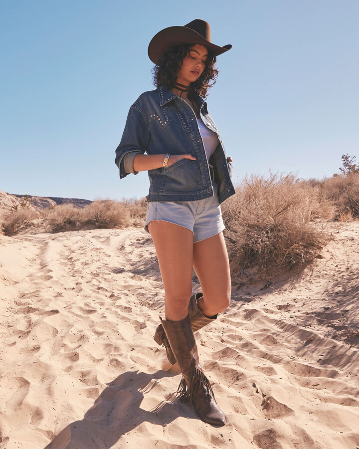 Wrangler® x Yellow Rose by Kendra Scott Reworked Short | Denim