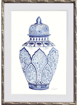 Casbah Design Blue and White China Print 3