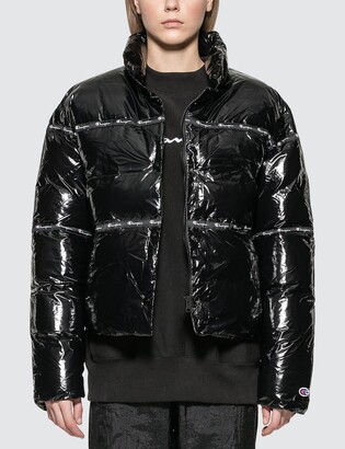 shiny puffy jacket